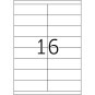 ETIQUETTE TOP STICK LABELS A4 REF.8732  ( A4/16) 105X33.8