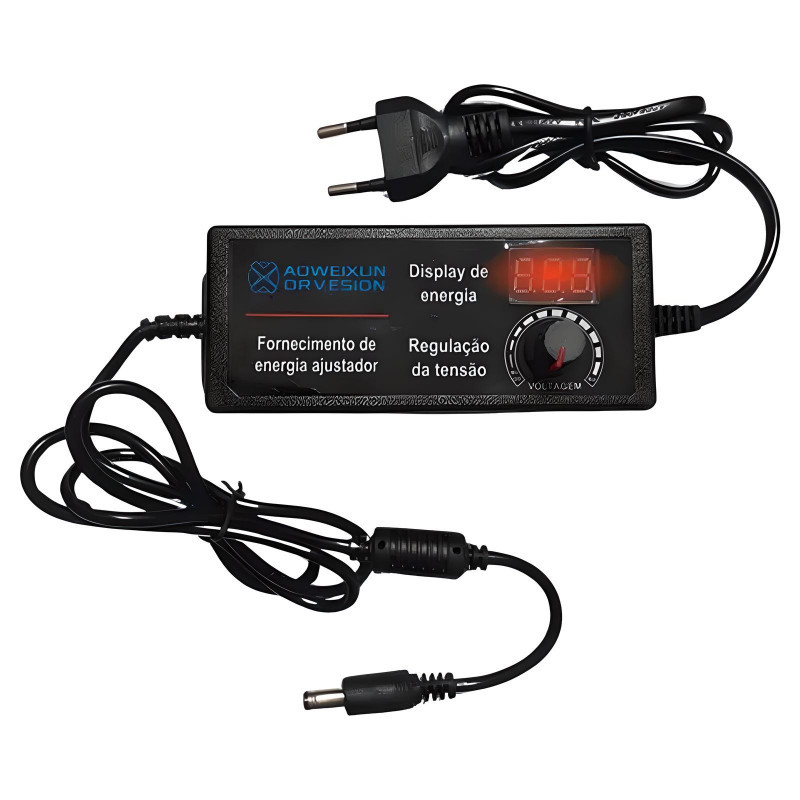 CHARGEUR AVEC VARIATEUR 24V 3A  AC/DC