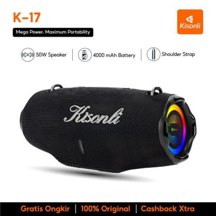 HAUT PARLEUR SANS FIL KISONLI K17 50W 4000MAH