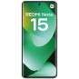 Design ultra-fin et bords arrondis du nouveau Redmi Note 15 en couleur verte.