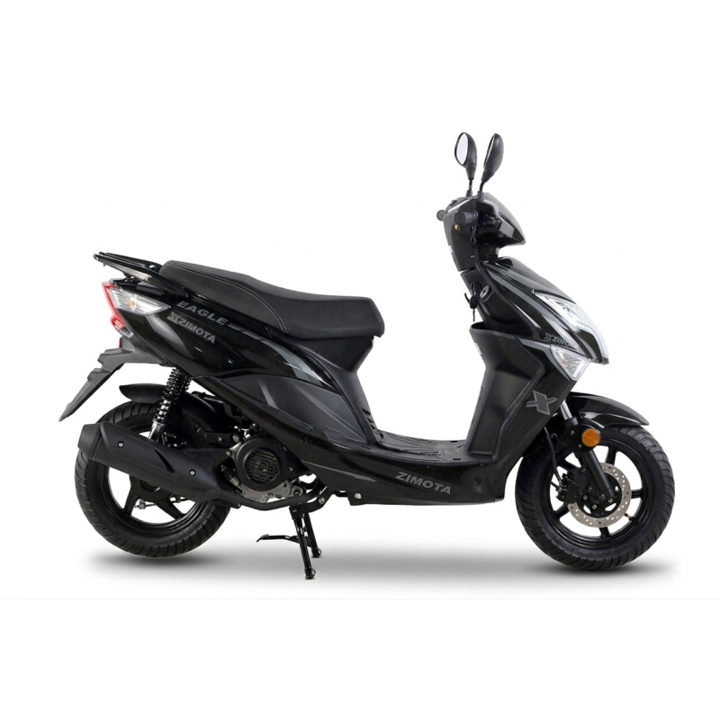 SCOOTER ZIMOTA EAGLE NOIR 49CC +1500KM GARANTIE