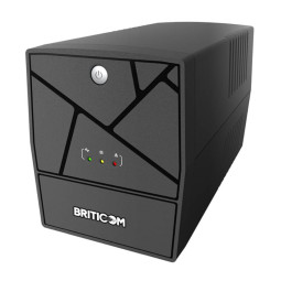 Onduleur Briticom UPS PEEK 1500VA 900W Line-Interactive tour – 4 prises Schuko AVR