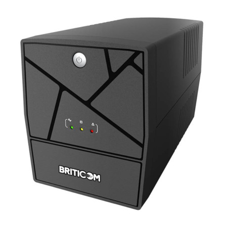 Onduleur Briticom UPS PEEK 1500VA 900W Line-Interactive tour – 4 prises Schuko AVR
