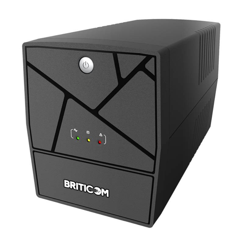 Onduleur Briticom UPS PEEK 1500VA 900W Line-Interactive tour – 4 prises Schuko AVR