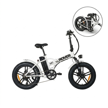 VELO ELECTRIQUE LVNENG ROVER BLANC AN001 350W 36V 10AH