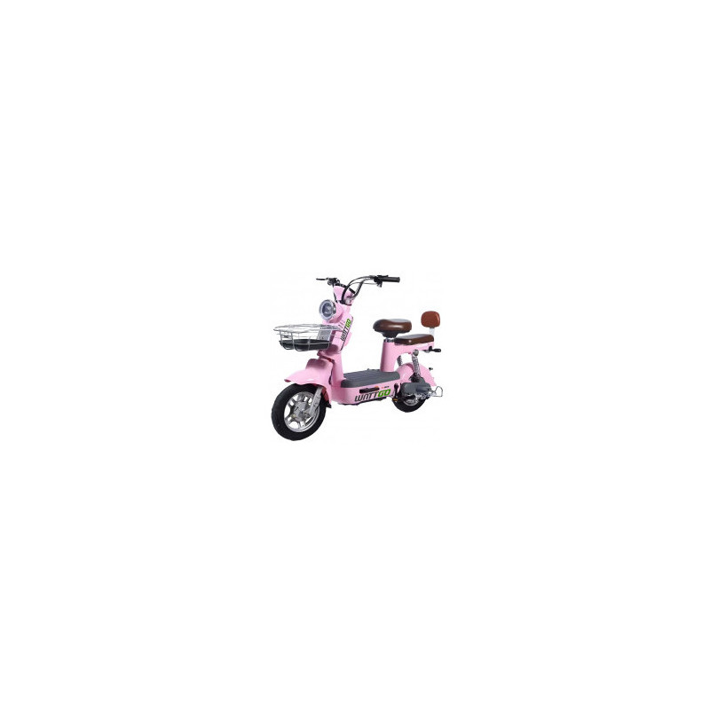SCOOTER ELECTRIQUE WATTGO WG002  ROSE 350W ACIDE