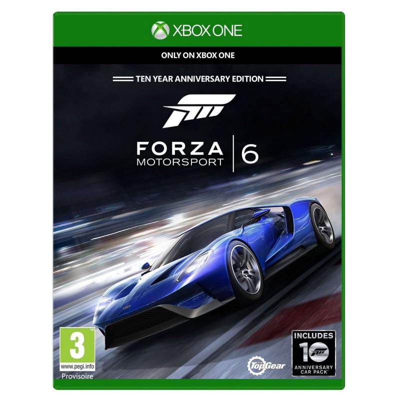 Jeu Xbox One Forza Motorsport 6