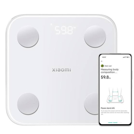 PÈSE PERSONNE XIAOMI BODY COMPOSITION SCALE S400 / BLANC
