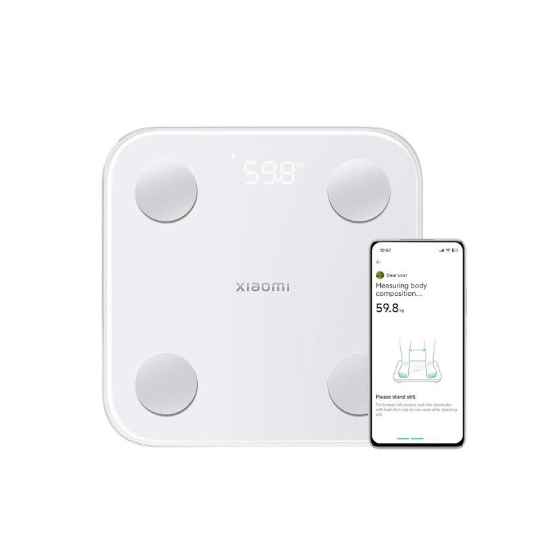 PÈSE PERSONNE XIAOMI BODY COMPOSITION SCALE S400 / BLANC