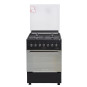 CUISINIÈRE À GAZ ARTHUR MARTIN AMG60IX 60CM 4 FEUX - NOIR