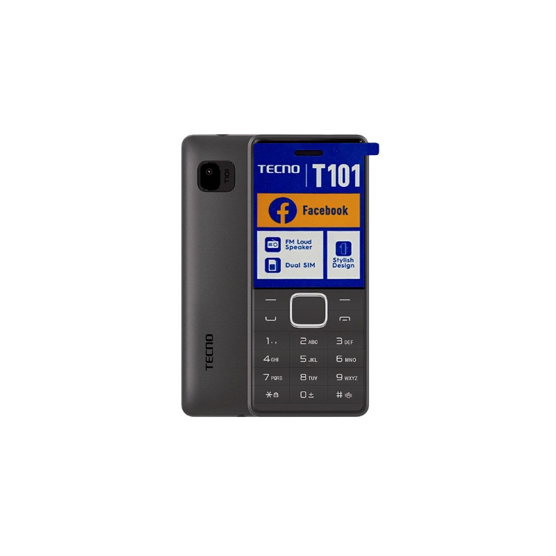 TELEPHONE PORTABLE TECNO T101 NOIR