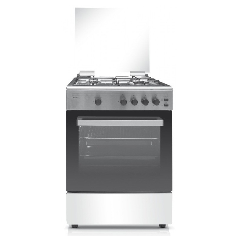 CUISINIERE A GAZ SOTACER SF607XI 4 FEUX INOX