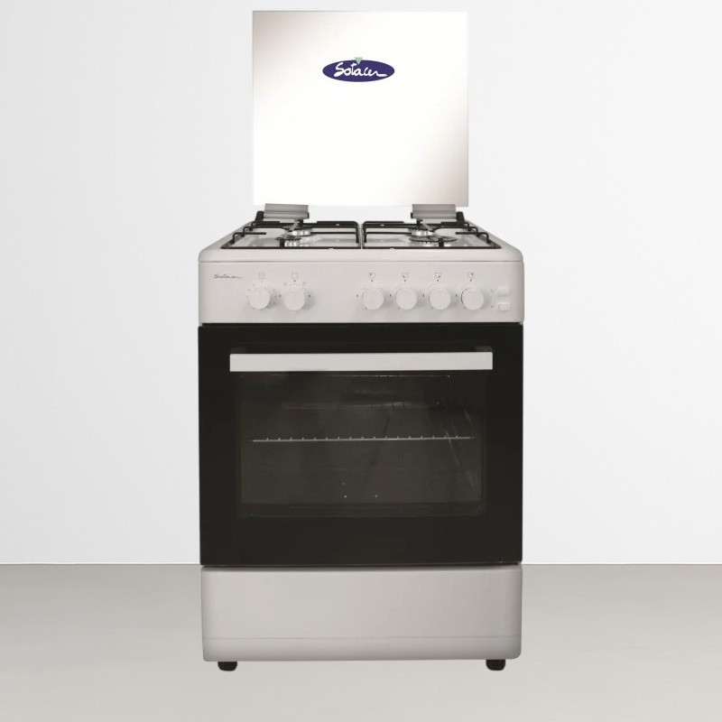 CUISINIERE A GAZ SOTACER SF607WI 4 FEUX BLANC