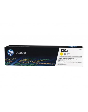 Toner HP LaserJet 130A D'origine Jaune - Cartouche De Toner  (CF352A)