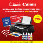 IMPRIMANTE À RÉSERVOIR INTÉGRÉ 3EN1 CANON PIXMA G3410 WIFI COULEUR (2315C009)