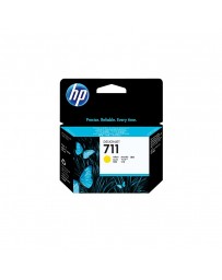 Cartouche d'encre HP 711 Jaune