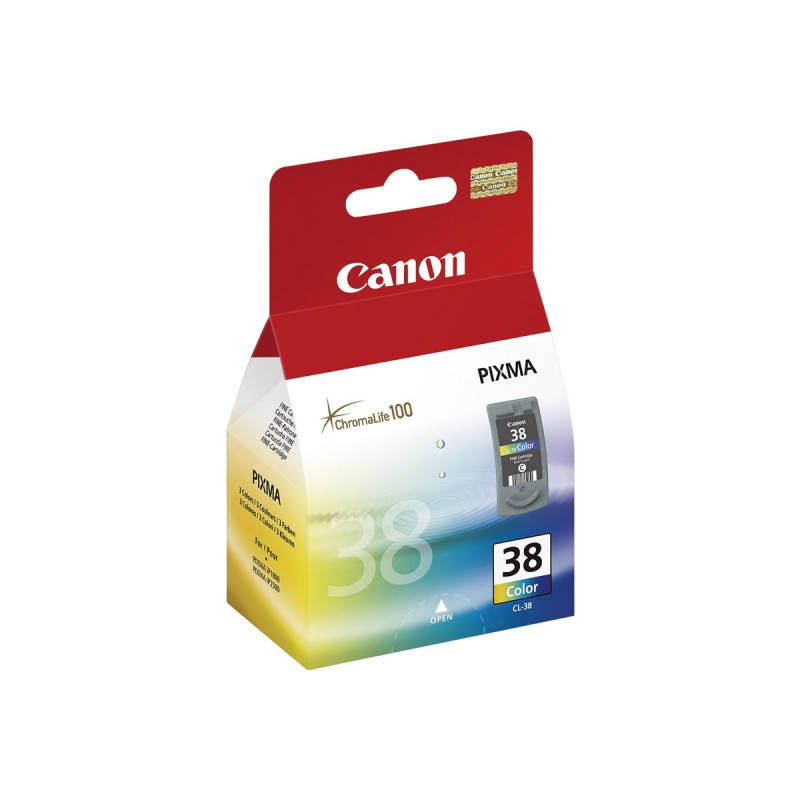 Cartouche d'encre originale Canon CL-38  Couleur (cyan, magenta, jaune)