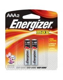pile energizer AAA 2 pack