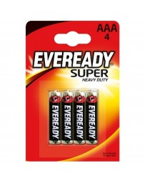 Piles Eveready Super Heavy Duty Batteries AAA 4 pack