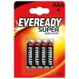 Piles Eveready Super Heavy Duty Batteries AAA 4 pack