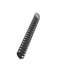 50 RELIURES SPIRALE PLASTIQUE 45mm Noir