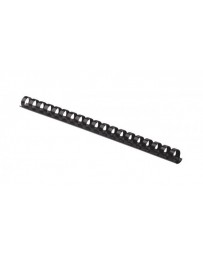 100 RELIURES SPIRALE PLASTIQUE 10 mm Noir