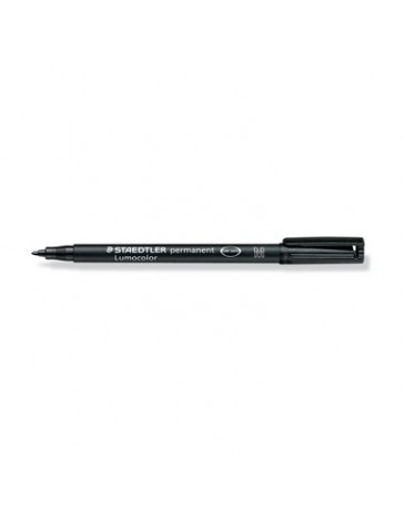 Stylo Feutre Permanent Staedtler Lumocolor 'Dry Safe' M - Noir