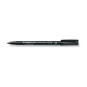 Stylo Feutre Permanent Staedtler Lumocolor 'Dry Safe' M - Noir