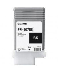 Canon PFI-107BK Black Ink Cartridge (130 ml)