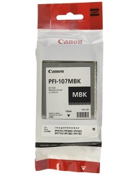 Canon PFI-107BK Black Ink Cartridge (130 ml)