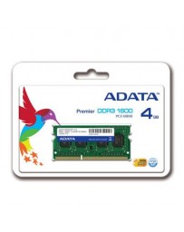 Barrette Mémoire ADATA 4Go DDR3 pour Pc Portable