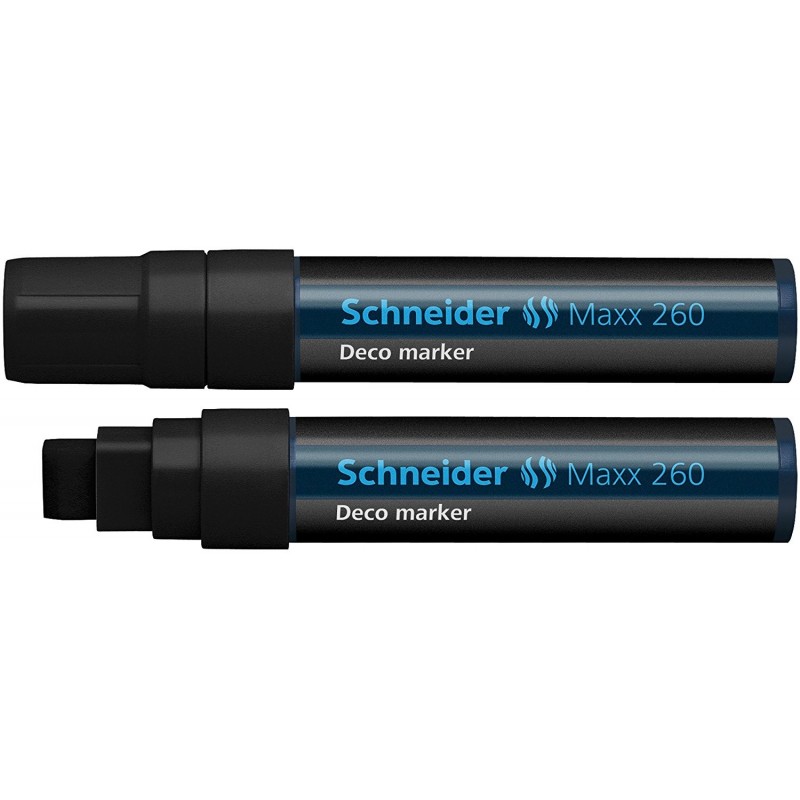 STYLO MARQUEUR DECO MAXX 260 NOIR SCHNEIDER