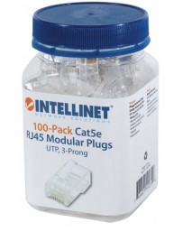 CONNECTEUR RJ45 UTP CAT 5E INTELLINET 502399