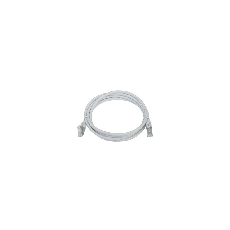 PATCH CABLE RJ45 CAT6 UTP 1M (GRIS)