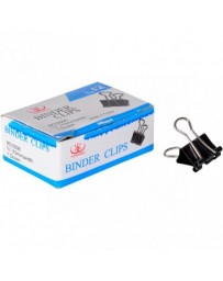 BINDER CLIPS YIZHIWANG 005 19MM  12PCS