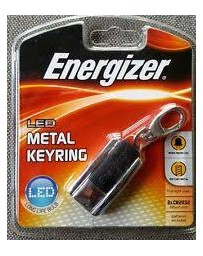 ENERGIZER LED2BUS2 LED Metal Keyring 30 hours Includes CR2032 X2