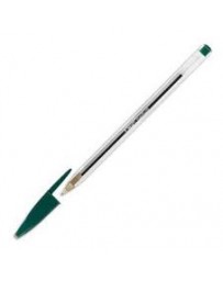 STYLO BIC VERT CRISTAL TN