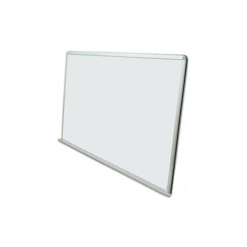 GIANTEX Tableau Magnétique Blanc avec Cadre en Aluminium, Tableau