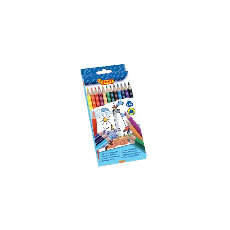 BOITE CRAYON DE 12 REF 733/12 JOVI