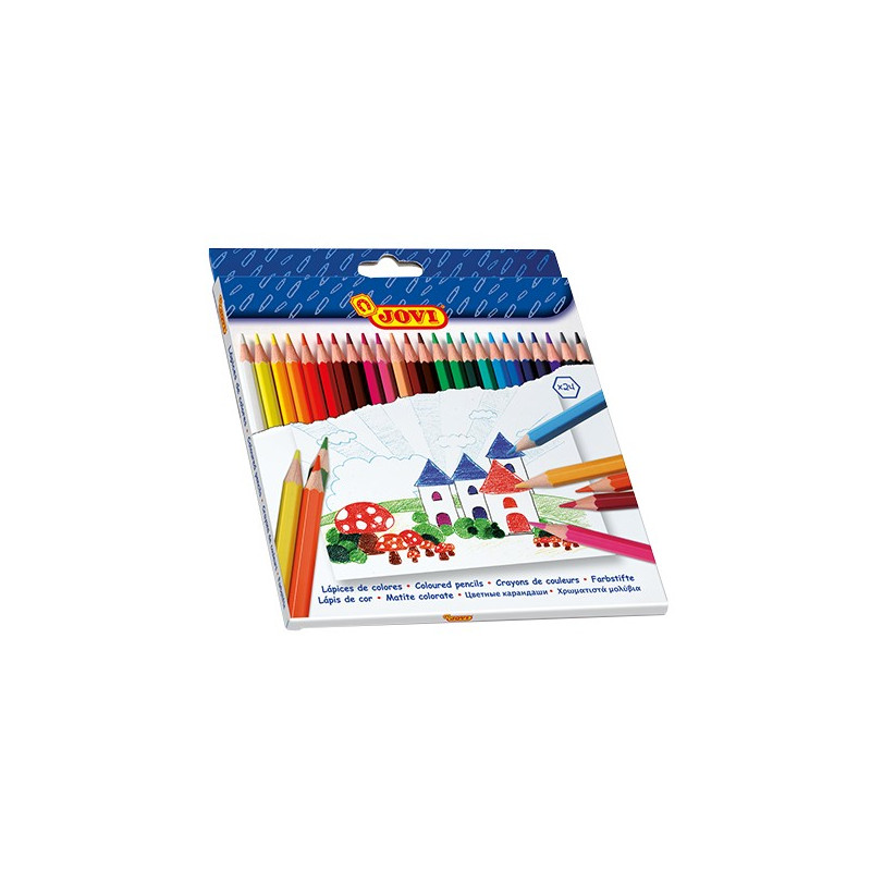 BOITE CRAYON DE 24 REF 730/24 JOVI