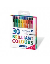ETUIT STAEDLER BOX DE 30 TRIPLUS FINELINER 334-C30P