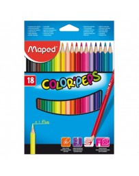 CRAYON COULEUR DE 18 MAPED  183218