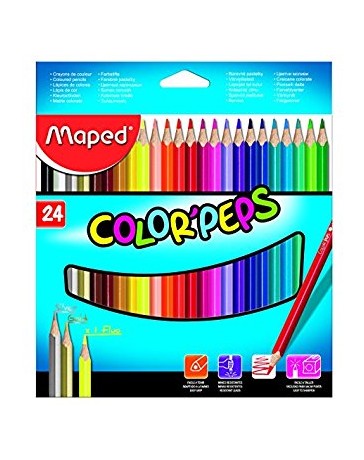 CRAYON COULEUR 24 MAPED 183224