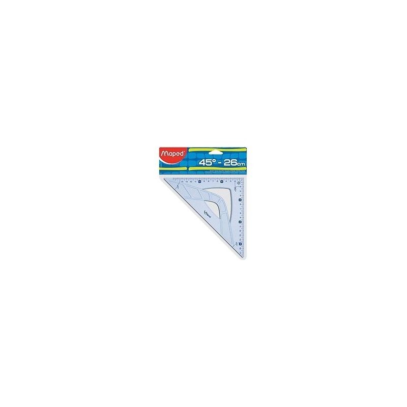 EQUERRE 45 26CM GRAPHIC MAPED 242426