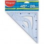 EQUERRE 45 26CM GRAPHIC MAPED 242426