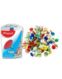 BOITE PUNAISE COULEUR REF 310011 MAPED