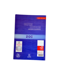 DOUBLE FEUILLE 200P SELECTA