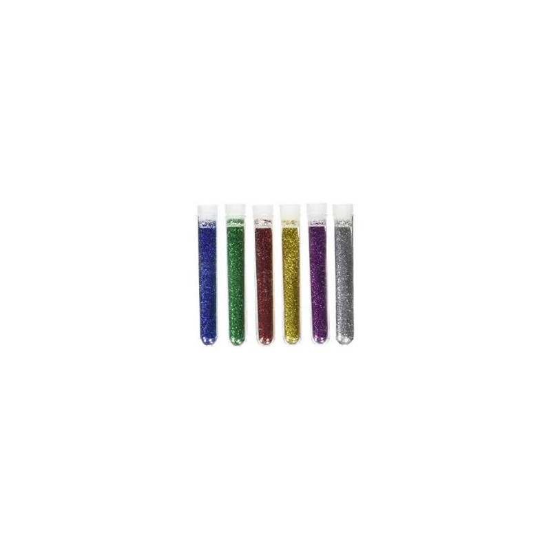 TUBE GLITTER DE 12PCS C-9 7.5CM