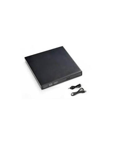 Lecteur DVD Externe Slim USB 2.0 Noir - SpaceNet Tunisie