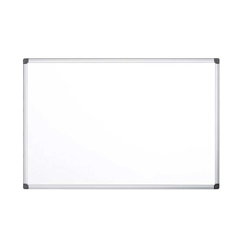 Tableau Magnétique Blanc avec Cadre en Aluminium 60x90